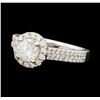 Image 1 : 1.39 ctw Diamond Ring - 14KT White Gold