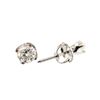 Image 2 : 0.20 ctw Diamond Stud Earrings - 14KT White Gold