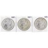 Image 1 : Lot of (3) 1887 $1 Morgan Silver Dollar Coins