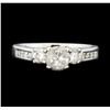 Image 2 : 0.75 ctw Diamond Ring - 14KT White Gold