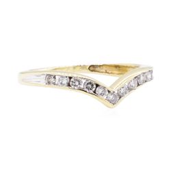 0.25 ctw Diamond Ring - 14KT Yellow Gold