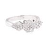 Image 1 : 1.00 ctw Diamond Ring - 14KT White Gold