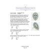 Image 3 : 6.06 ctw Aquamarine and Diamond Ring - 14KT White Gold