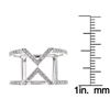 Image 3 : 0.43 ctw Diamond Ring - 18KT White Gold
