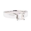 Image 1 : 1.03 ctw Diamond Ring - 14KT White Gold