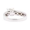 Image 3 : 1.03 ctw Diamond Ring - 14KT White Gold