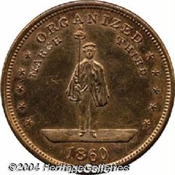 Lincoln Wide Awake Campaign Medal