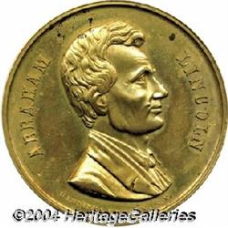 Large Lincoln Campaign Medal