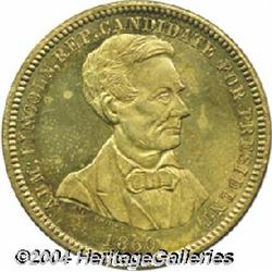 1860 Lincoln Campaign Medal