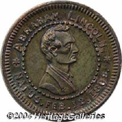 Honest Abe Lincoln Campaign Medal