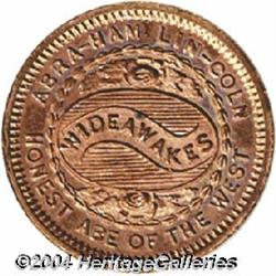 Rare Mule of 1860 Lincoln Campaign Token