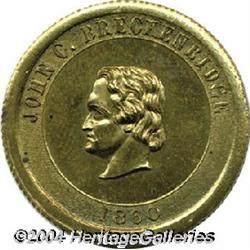 Breckinridge Campaign Medal 1860