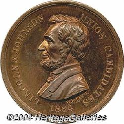 1864 Lincoln Campaign Medal
