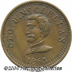 McClellan Civil War Token 1864