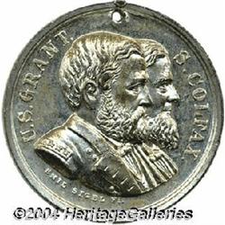 1868 U. S. Grant Jugate Medal 1868