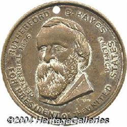Hayes Wheeler Campaign Medal 1876