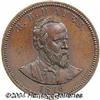Image 1 : Copper 1876 Hayes Campaign Medal