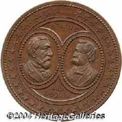 Blaine Logan Campaign Medal 1884