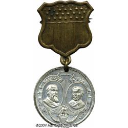 Harrison Jugate Campaign U.S. Capitol Medal