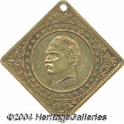 1888 Square Cleveland Camapign Medal