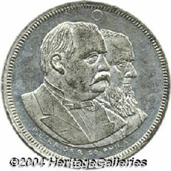 1888 Cleveland Thurman Campaign Token