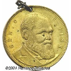 Clinton Fisk Prohibition Campaign Token