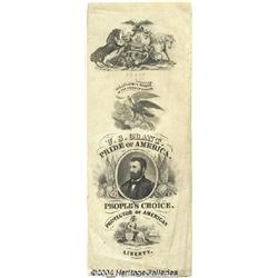Graphic 1868 Grant Campaign Ribbon