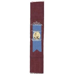 1880 Garfield Campaign Ribbon