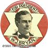 Image 1 : Large Bryan Celluloid Campaign Picture Pin