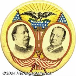 1912 Taft Sherman Celluloid Campaign Pin
