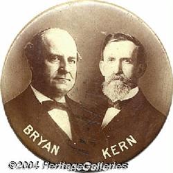 Bryan Kern Celluloid Jugate Pin