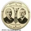 Image 1 : 1920 Harding Coolidge Celluloid Pin