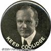 Image 1 : Large Keep Coolidge Pinback Button