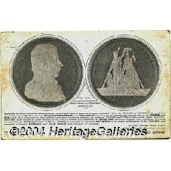 1818 William H. Harrison Ink Blotter