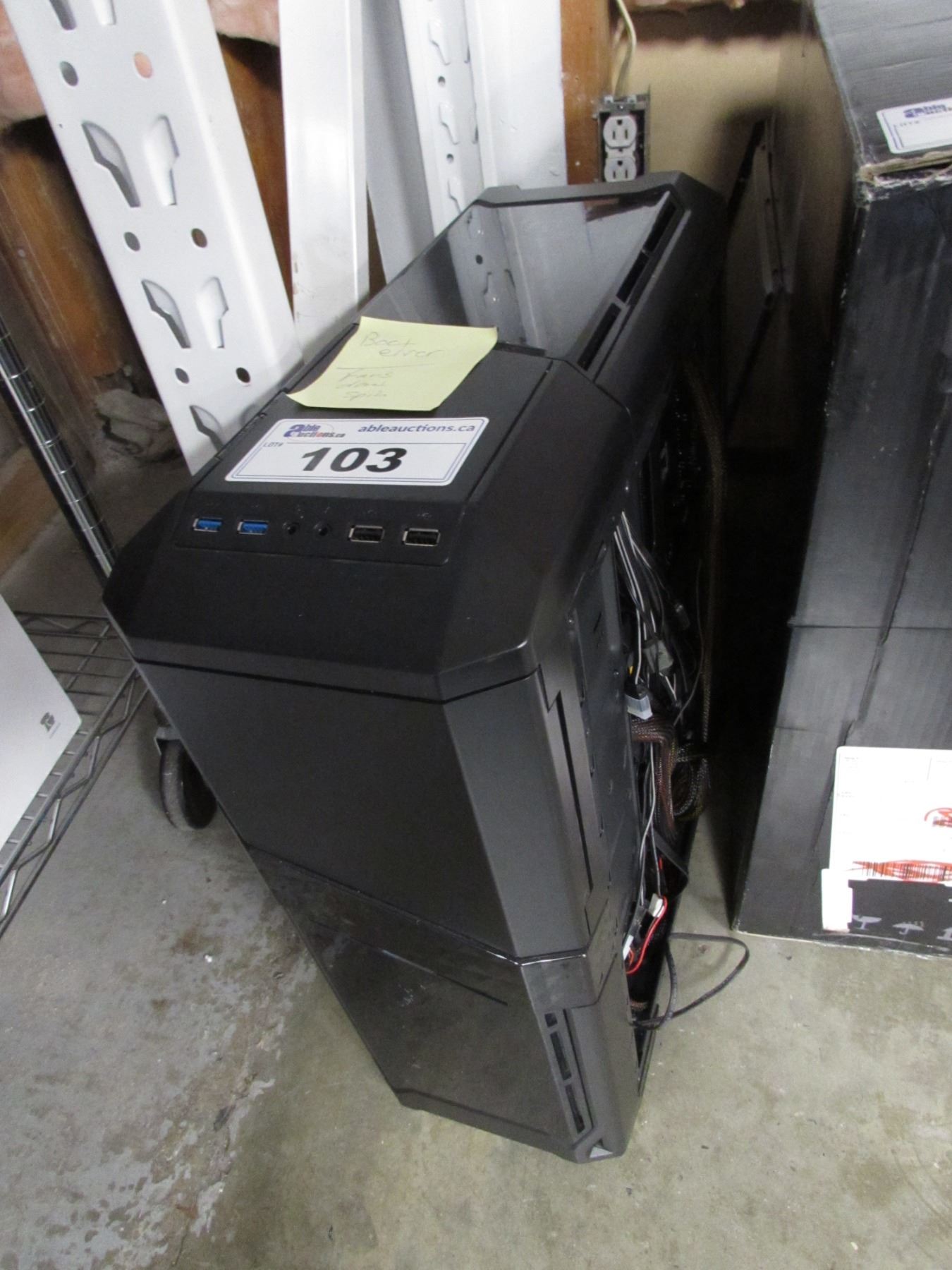CYBERPOWER PC PRE BUILT GAMING COMPUTER (ERROR CODES) - Able Auctions