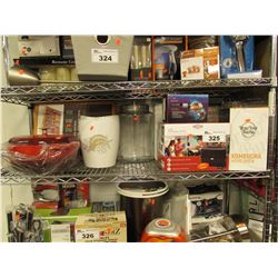 KOMBUCHA HOME BREW, COOKING POT, CUTLERY ORGANIZER, OCEAN GARBAGE CAN, 12V PORTABLE STOVE, EZ MOVE