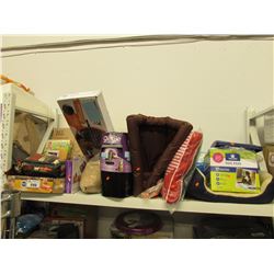 PET STEPS, DOG FOOD, DOG BRICK GAME FOR DOGS, PET BEDS, LITTER GENIE, ASSORTED PET PRODUCTS