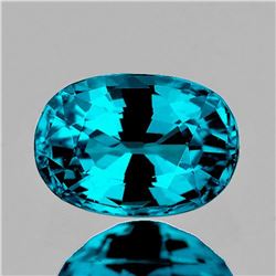 NATURAL TOP ELECTRIC BLUE ZIRCON 4.25 - FL