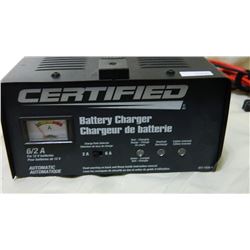 CERTIFIED BATTERY CHARGER - LIKE NEW