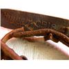 Image 3 : VINTAGE COOPER LEATHER BULLET BELT - CB1S - MADE IN CANADA - TIP TO TIP 40" LONG
