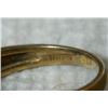 Image 5 : FROM ESTATE - 10K YELLOW GOLD FAMILY RING - 7 GEMS - SZ 10 - 3.5gm