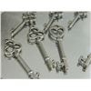 Image 2 : PENDANTS - ASSORTED SKELETON KEY PENDANTS - 7 TTL