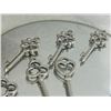 Image 4 : PENDANTS - ASSORTED SKELETON KEY PENDANTS - 7 TTL