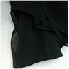 Image 1 : SHAWL, HIJAB - NEW - BLACK - 13" X 62"