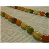 Image 2 : BEADED NECKLACE - 22" LONG  - MULTI COLOR