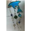 Image 5 : DOLPHIN STAINED GLASS WIND CHIME