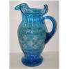 Image 1 : BLUE GLASS PITCHER
