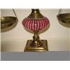 Image 2 : BRASS & CRANBERRY GLASS SCALE