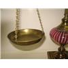 Image 3 : BRASS & CRANBERRY GLASS SCALE