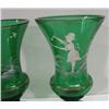 Image 3 : MARY GREGORY GLASS VASES
